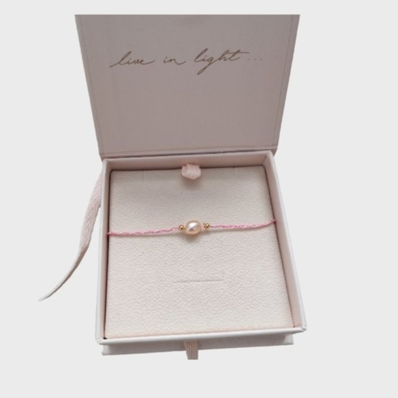 By Charlotte Gold Eternal Peace Freshwater Pearl Bracelet - Picture 4 of 7